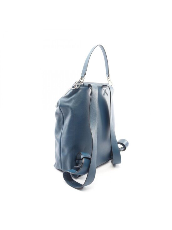 Loewe Backpack Goya Blue Leather